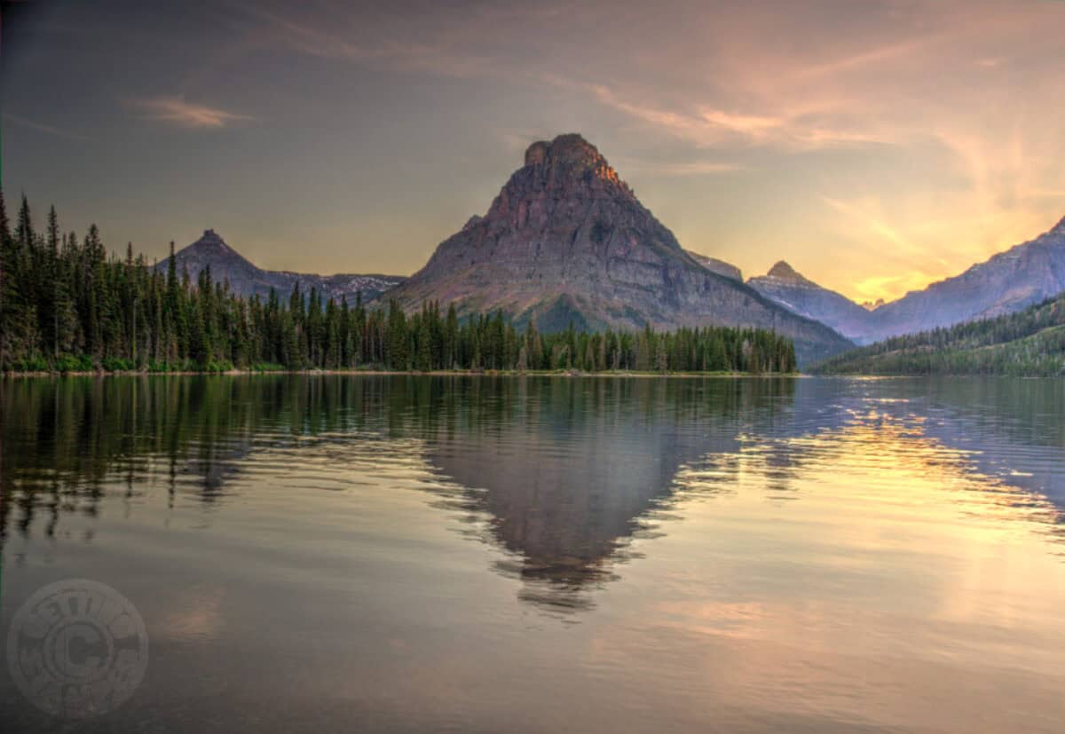 The Best Place For Sunset In Glacier National Park