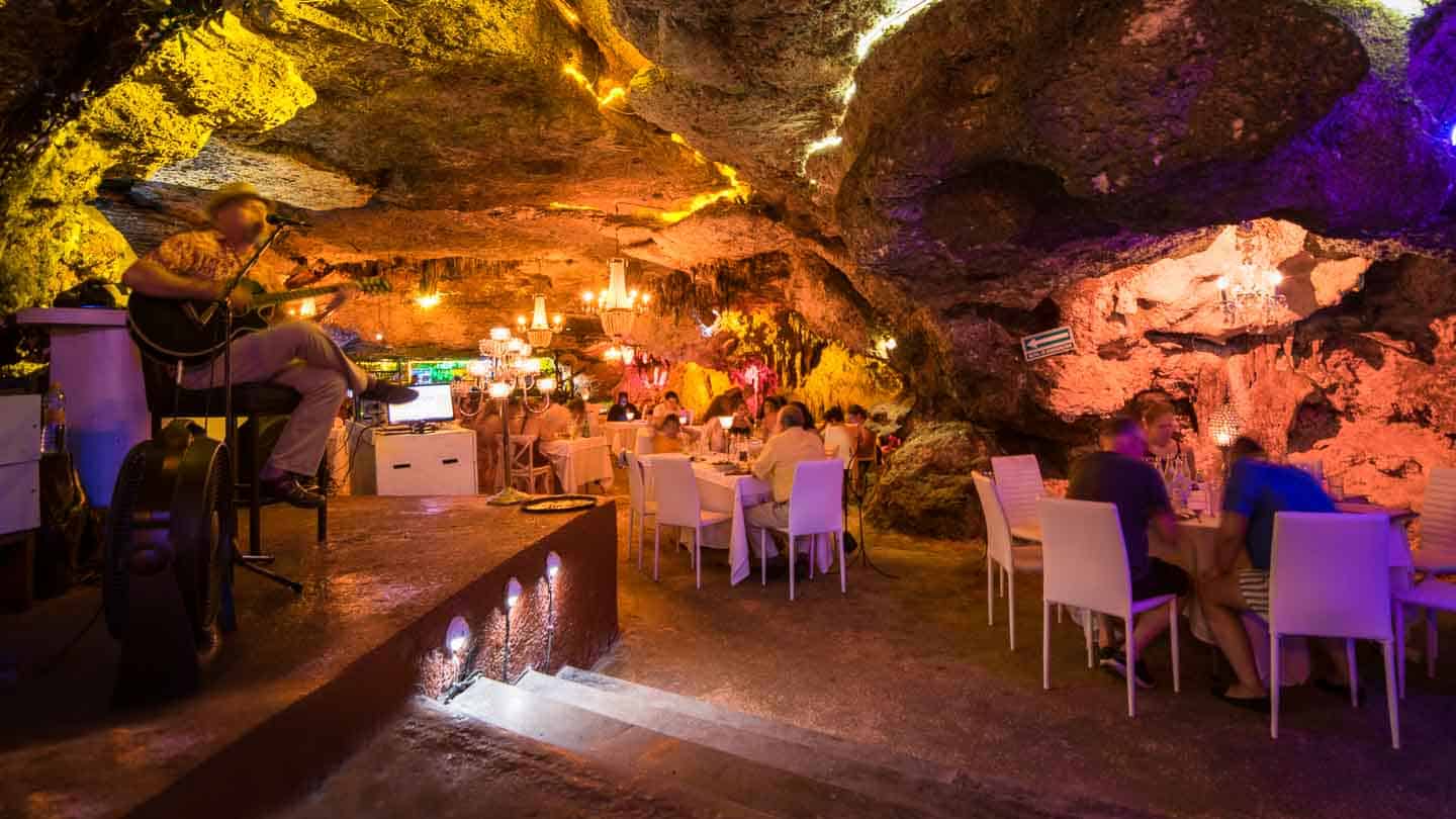 Playa Del Carmen Best Restaurants Aluxe Cave Restaurant And Bar Getting Stamped