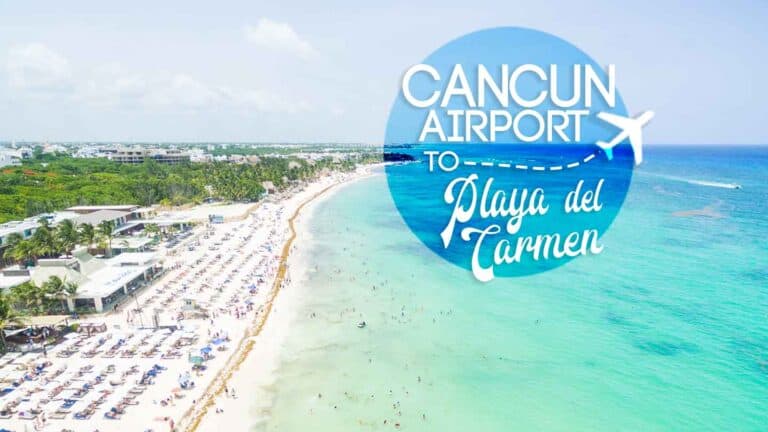 cheap transportation from cancun airport to playa del carmen