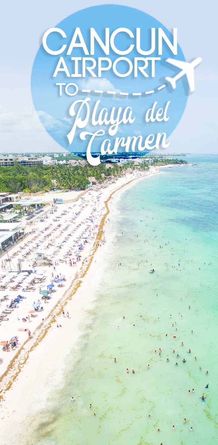 how to get from playa del carmen to cancun airport