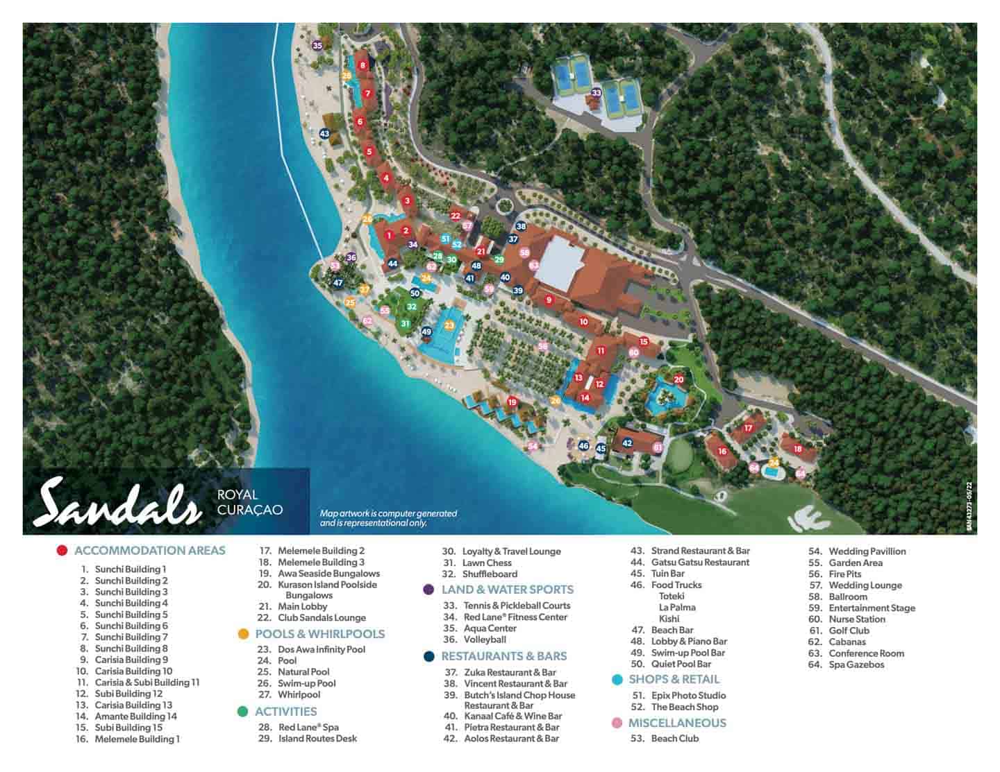 map of sandals curacao        <h3 class=