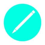 Trip Planning Pen Icon Teal